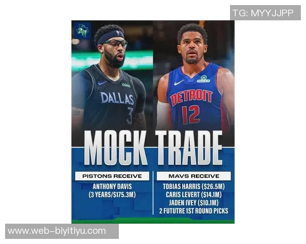 活塞或以艾维和托拜亚斯哈里斯交易浓眉助力球队重建